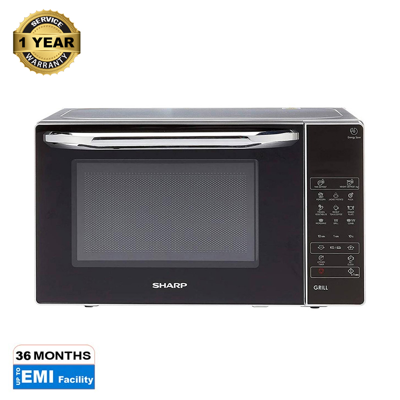 Picture of Sharp R-72E0-S Grill Microwave Oven | 25 Liter