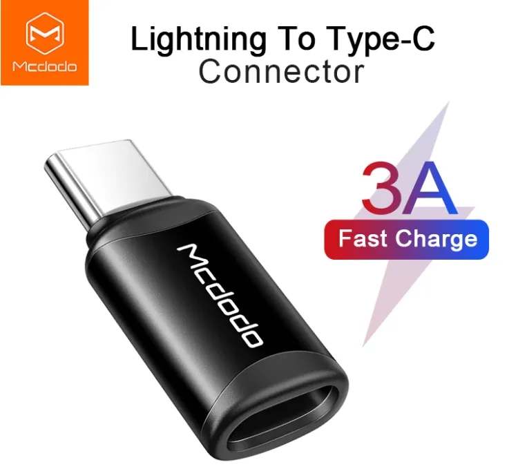 Picture of MCDODO Lightning to Type C Adapter Features
