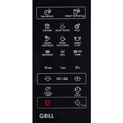 Picture of Sharp R-72E0-S Grill Microwave Oven | 25 Liter