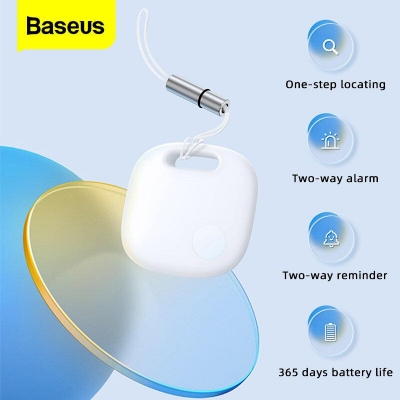 Picture of Baseus T2 Pro Smart Tracker Mini Anti Lost Wireless Track Device Document/Key/TV Remote/Car Key Tracker - White
