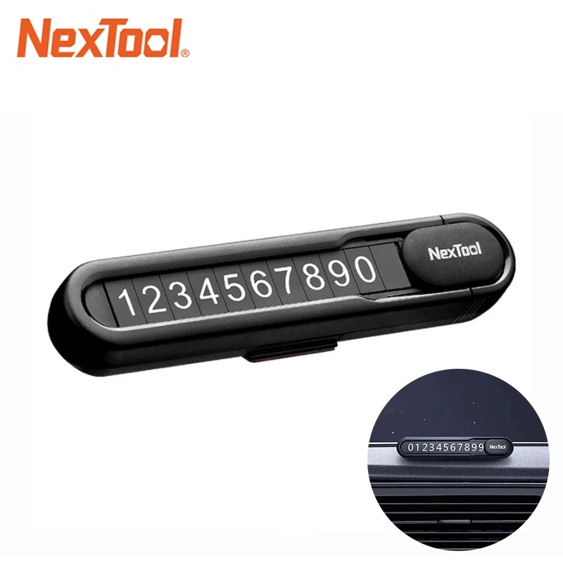 Picture of NexTool Multifunctional Parking Plate - Black