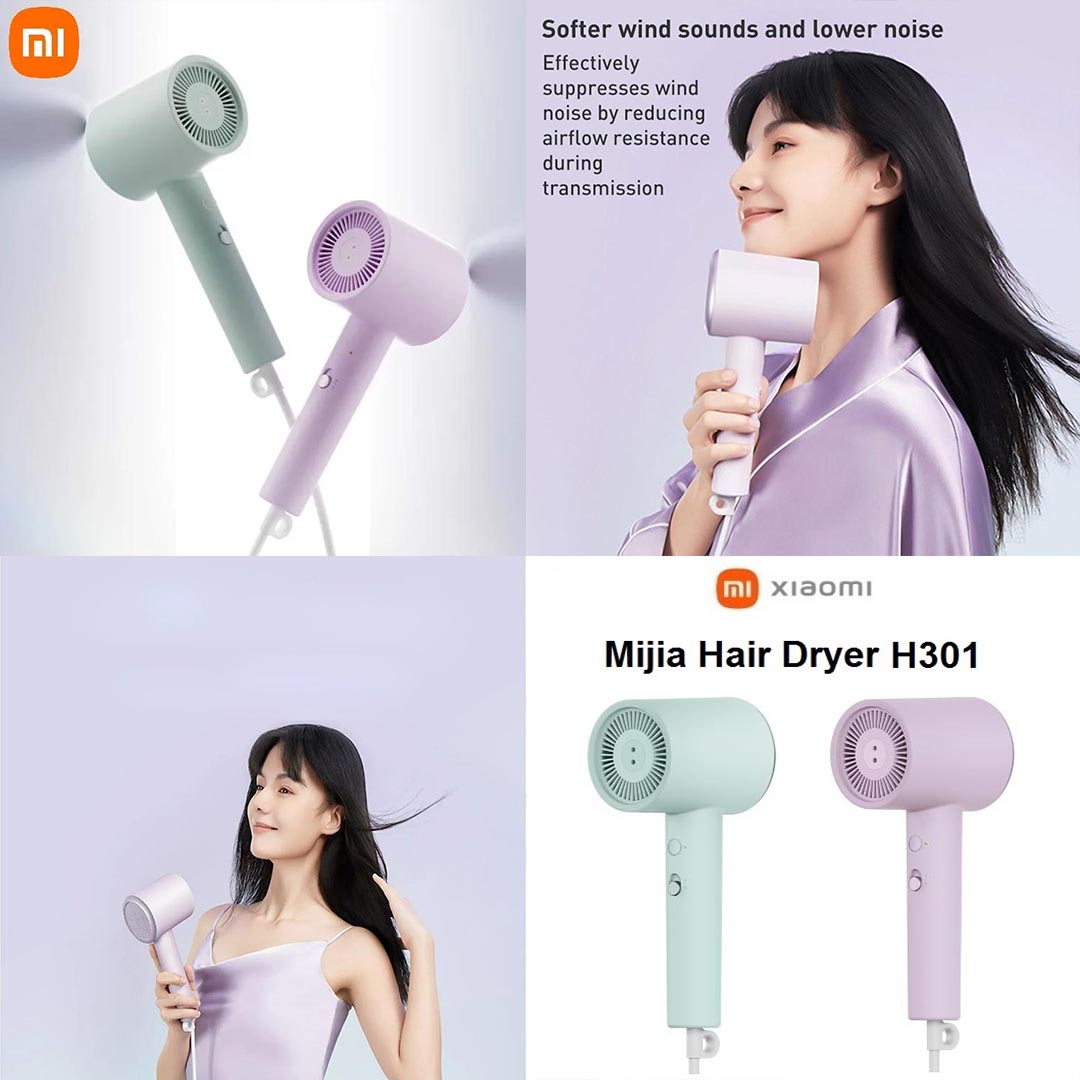 Picture of Xiaomii Mijia H301 Negative Ions Hair Dryer Constant Temperature Quick Dry Powerful Hair Care Professional Hair Dryers