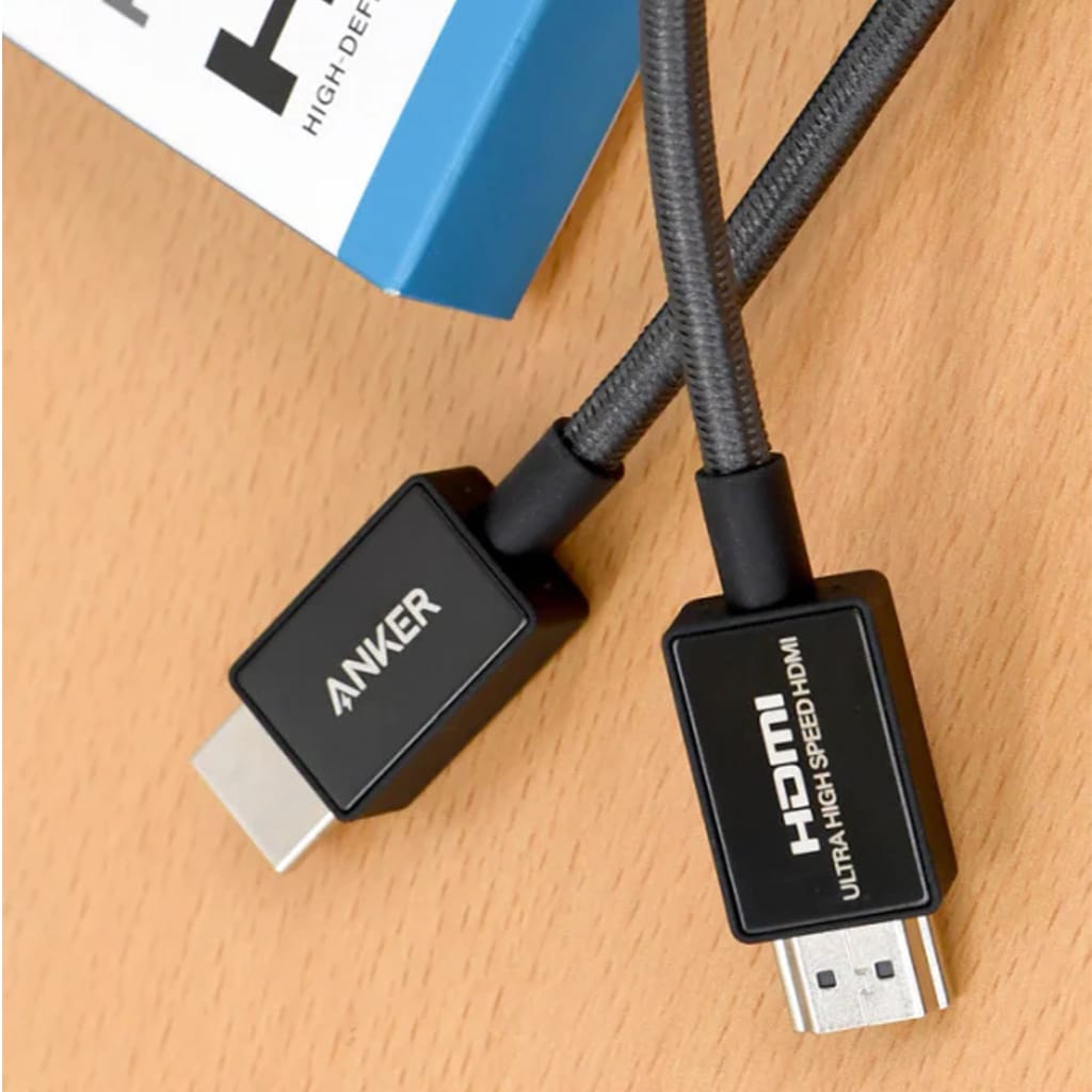 Picture of Anker Ultra High Speed HDMI Cable 6.6ft (2m) Output 8K 60Hz & 4K 120Hz 48Gbps for PC Laptop TV Game Console Monitor Projector and more - A8743