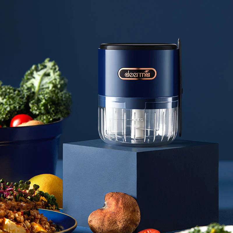 Picture of Xiaomi Deerma JS100 Electric Food Chopper Garlic Stirrer - Blue