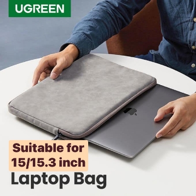 Picture of UGREENS Laptop Bag For Macbook Air 15/15.3/15.6 Inch Laptop Sleeve Case - Grey