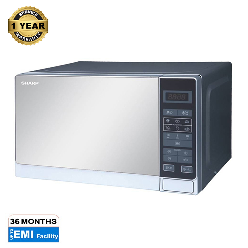 Picture of Sharp R-32A0-SM-V Basic Microwave Oven - 25 Liter