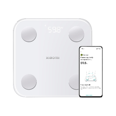 Picture of Xiiaomi MIJIA S400 Body Fat Scale Bluetooth 5.0 LED Display 150kg Smart Home Body Composition Testing Scale Work with Mi Home APP