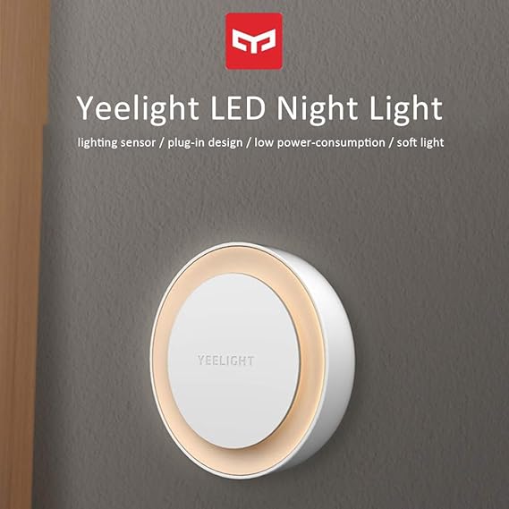 Picture of Xiaomi Yeelight Plug-In Leds Night Light Warm White Energy Saving Lighting Sensor For Living Room Bedroom Hallway Stairs