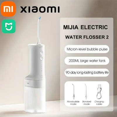 Picture of Xiaomi Mijia Oral Irrigator 2 MEO705 Portable Dental Water Flosser Water Floss Rechargeable Cleaning Teeth