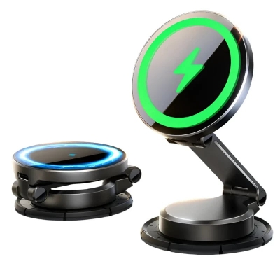 Picture of JOYROOM JR-ZS408 15W Magnetic Car Wireless Charging Foldable Phone Charger