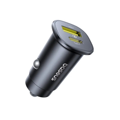 Picture of Baseus 30W Car Charger GoTrip Series Dual Output 1xType-c PD 1x USB A