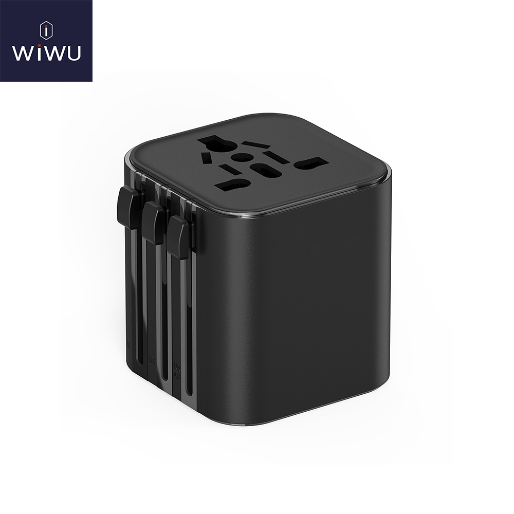Picture of WIWU Wi-UA005 Universal Travel Adapter 2500W – Black
