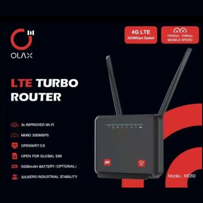 Picture of OLAX MC60 300Mbps Wi-Fi LTE Turbo Router 5000mah Battery