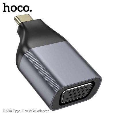 Picture of H oco UA34 Type-C to VGA Adapter - Grey