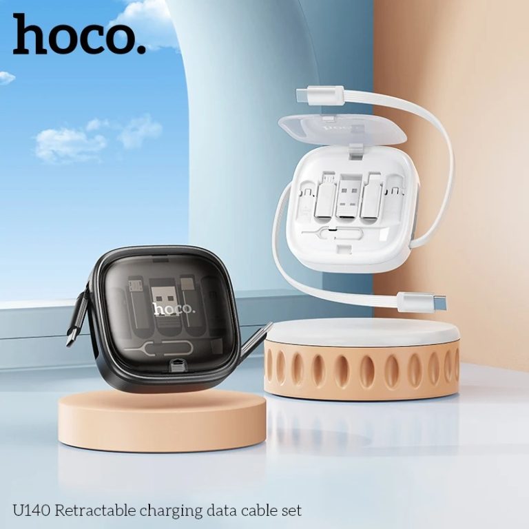 Picture of Hoco U140 All-IN-One Portable Retractable Charging Data Cable Set