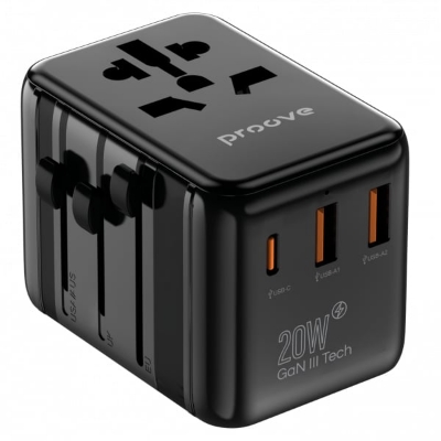 Picture of Proove 20W Trip Travel Adapter - Black