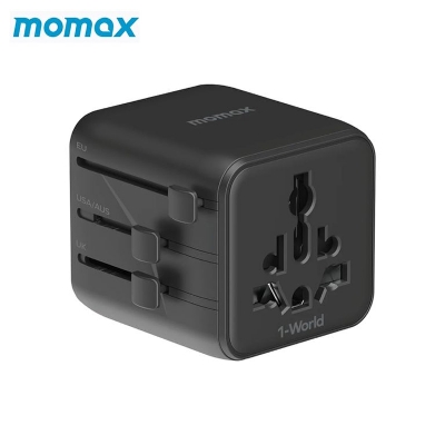 Picture of Momax UA19 1-World Universal Travel Adapter with Dual AC