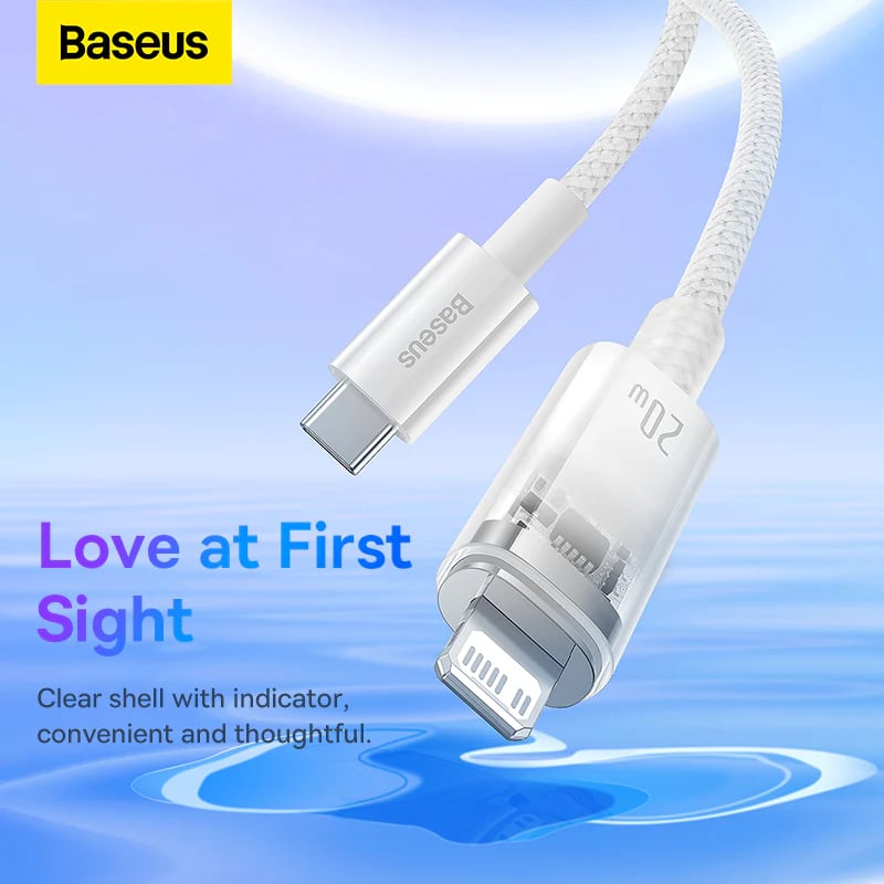 Picture of Baseus Explorer Series Ip 20W Fast Charging Cable with Smart Temperature Control