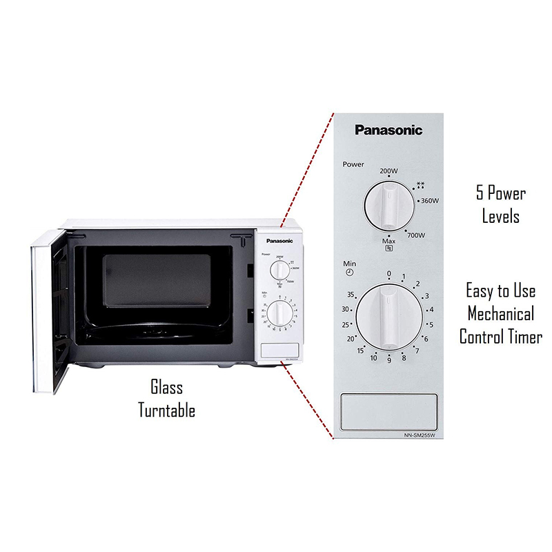 Picture of Panasonic NN-SM255 Solo Microwave Oven - 20 Liter