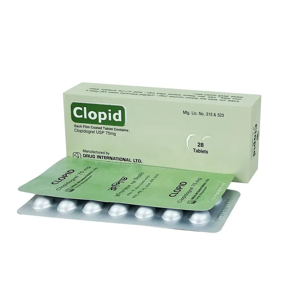 Picture of Clopid-75mg Tablet 1 pc