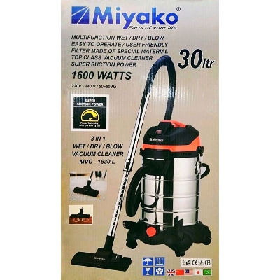 Picture of Miyako 30 Liter 1600W Vacuum Cleaner (MVC-1630L)