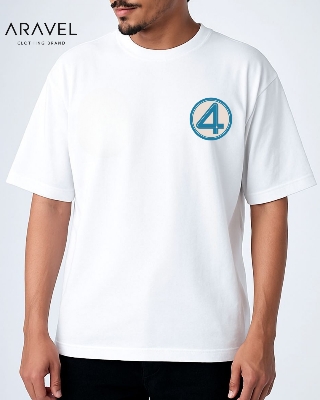 Picture of Premium Men's Fantastic Four T-Shirt - Black Edition by Aravel Clothing Brand