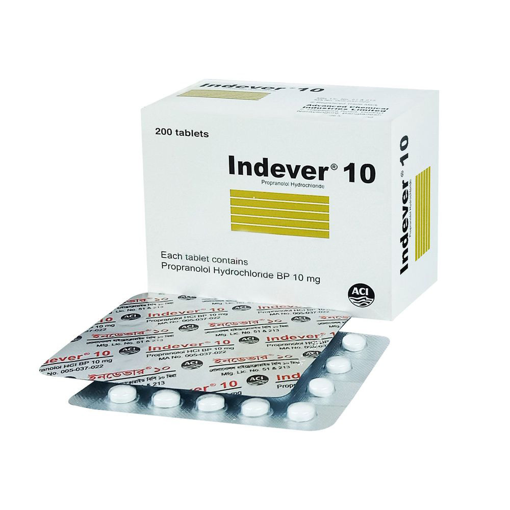 Picture of Indever 10mg Tablet 1 pc
