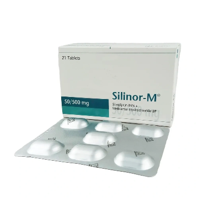 Picture of Silinor M 50/500 mg Tablet 1 pc