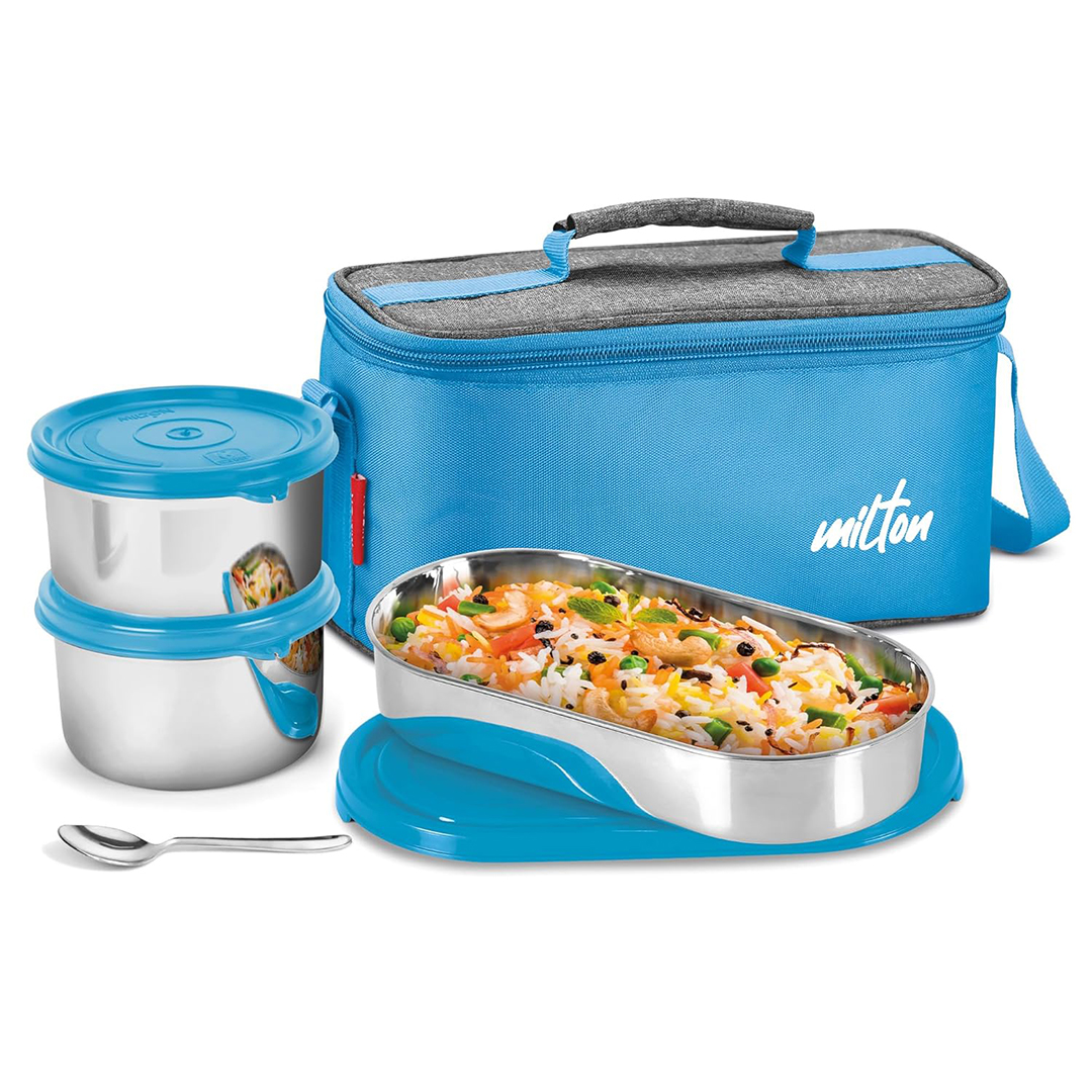 Picture of MILTON Steel Smart Lunch Box 
