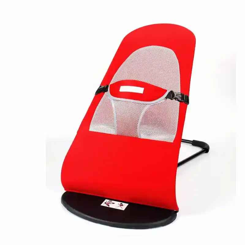 Picture of Baby Bouncer Chair Folding Soft Seat Safety Automatic Rocking Feel Merriment and Fun