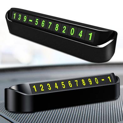 Picture of Car Temporary Parking Card