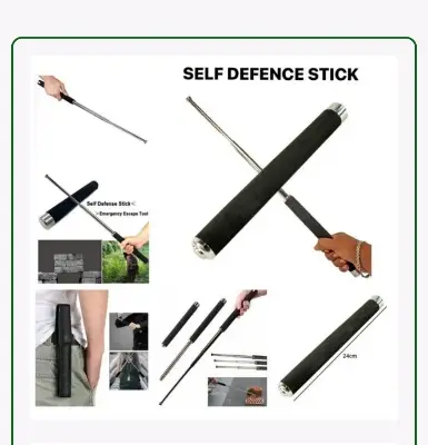 Picture of 26 inch  Pocket Staff Adjustable Self Defence Extendable Baton Telescopic Stick