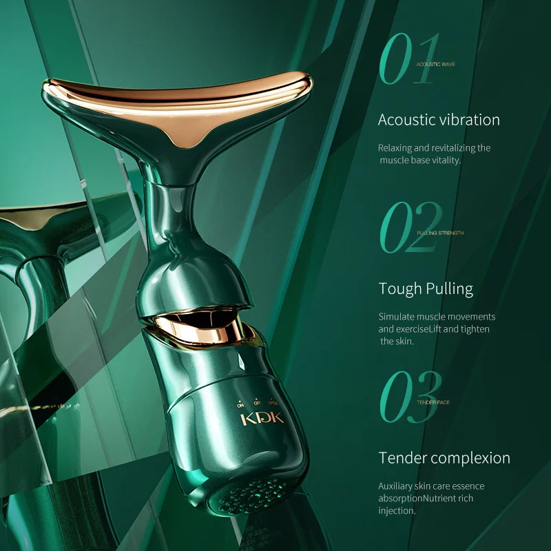 Picture of HF Facial Machine All-round Face Massager Neck Facial Eye Lifting Massage Microcurrent Skin Rejuvenation Anti Wrinkle Skin Care