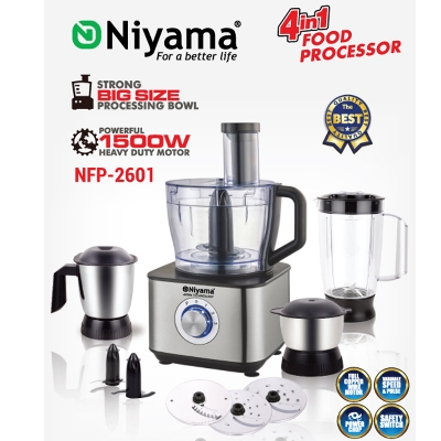 Picture of Niyama 4 IN 1 Food Processor (NFP-2601)