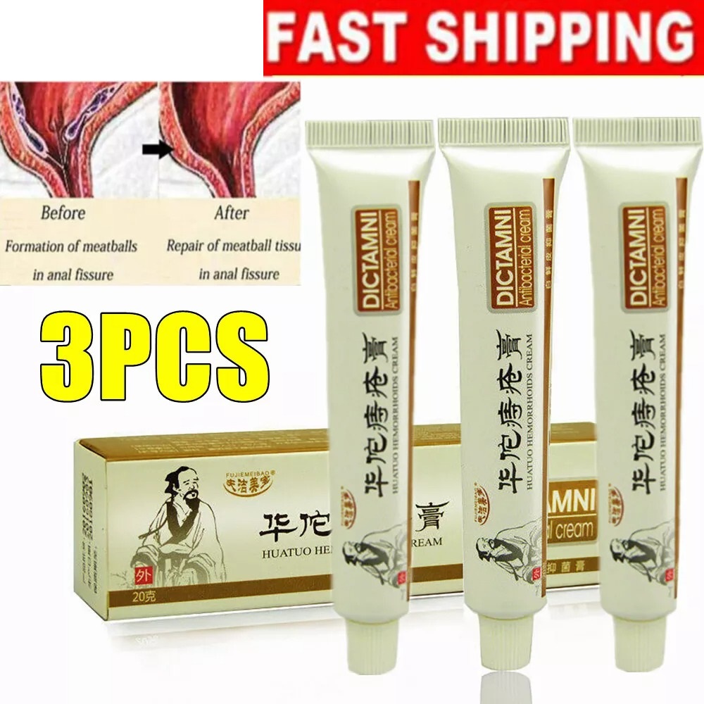Picture of Dictamni Hemorrhoids Herbal Cream - 20g (3 Pcs Combo)