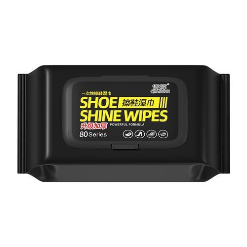 Picture of Disposable Shoe Cleaning Wet Wipes For Quick Shine