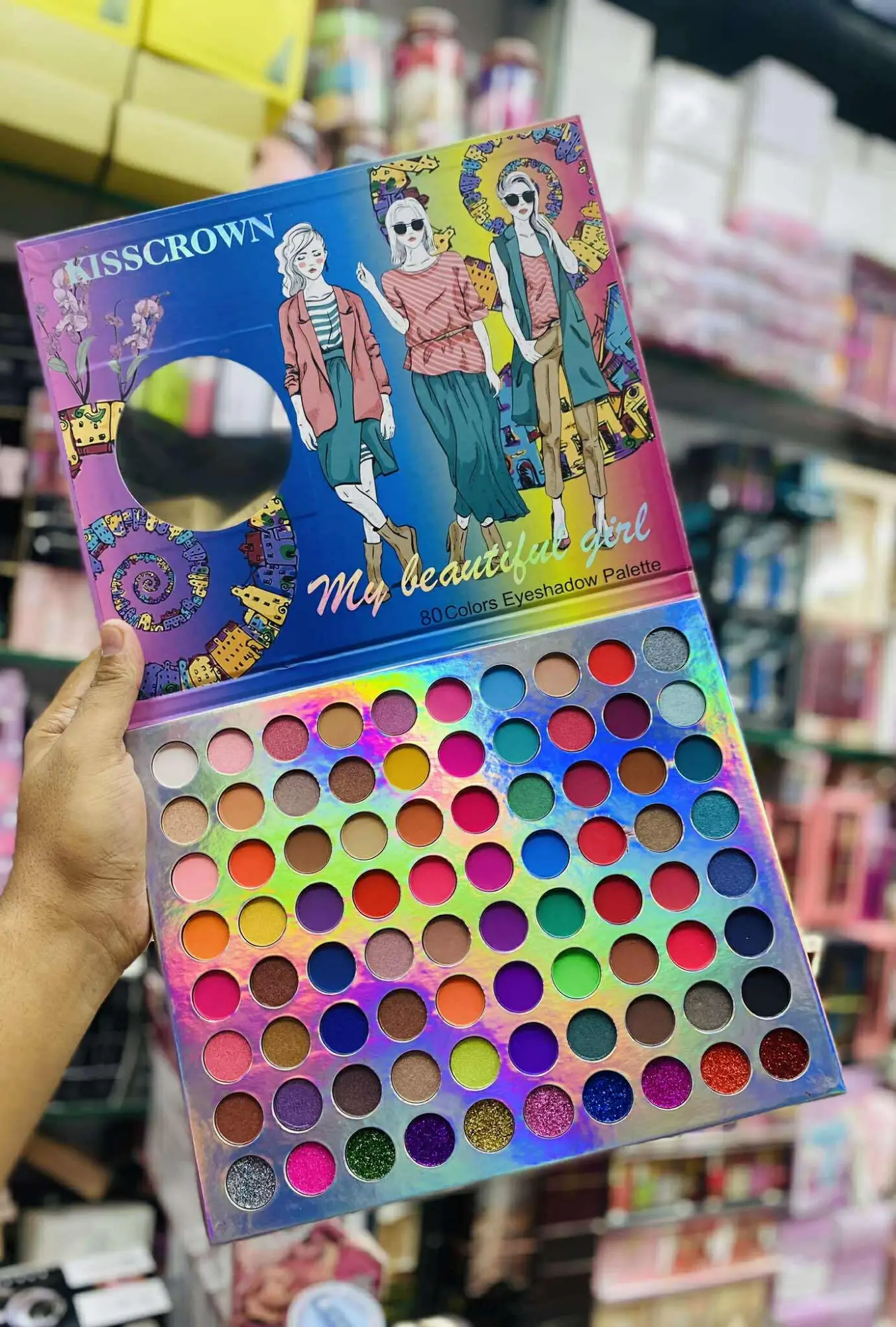 Picture of 80 Colors Eye Shadow Palette