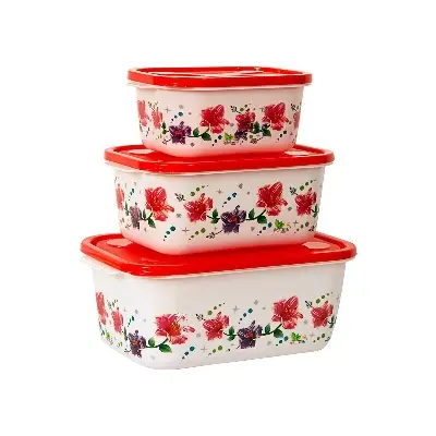 Picture of Unique Plastic Print Bati Set 2500/1500/750 ML