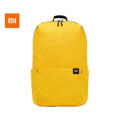 Picture of Xiaomi Mi Mini Backpack For Men And Women Color -Yellow - Bag For Boys - school bag