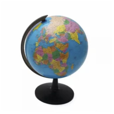 Picture of Rotating World Earth Globe Atlas Map Geography Education Toy Desktop Decor office - Wall Decoration - Wall Decoration - wall decoration