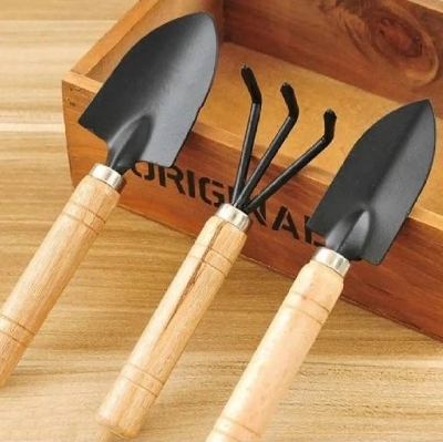 Picture of 3 pcs Large Garden Tools Set Garden Tools Set Large 10" - 3 PCS gardening tools, Garden tool
