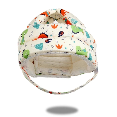 Picture of Toddler Walking Safety Helmet Head Protector Adjustable Baby Infant No Bumps Head Protector Cushion Bumper Bonnet Kids Anti-Fall Safety Cap Hat for Walking Crawling Playing, 6-36 M