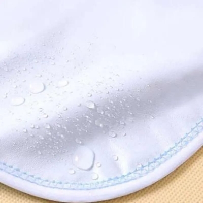 Picture of 3 Pcs Soft Cotton Bibs for Baby- Multicolor