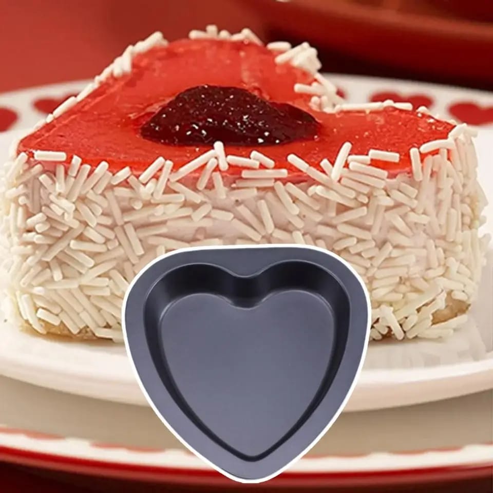 Picture of Non Stick Love Shape Cake Pan Bread Mold-8 inche