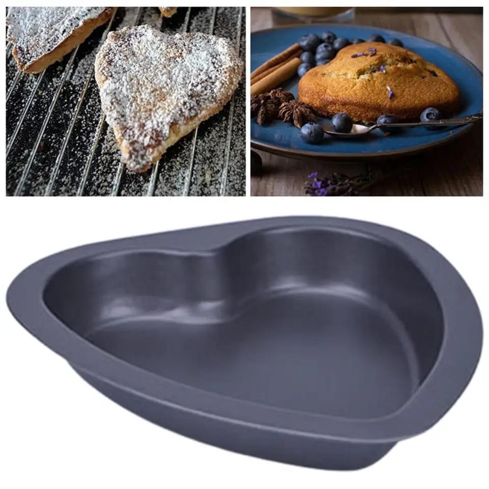 Picture of Non Stick Love Shape Cake Pan Bread Mold-8 inche