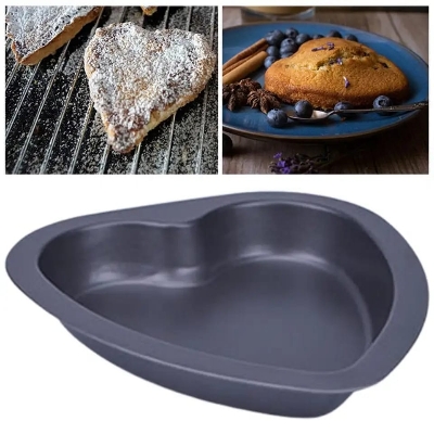 Picture of Non Stick Love Shape Cake Pan Bread Mold-8 inche