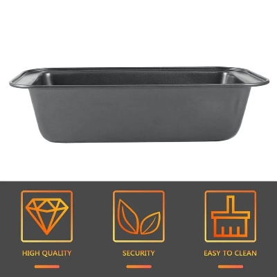 Picture of Cake Mold/Non Stick Cake Pan Bread Mold - Black 10 Inch - Cake Decoration Tools