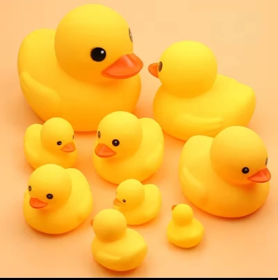 Picture of Exclusive Duck Bath Toy for Baby- Soft Toys-4 Pcs set
