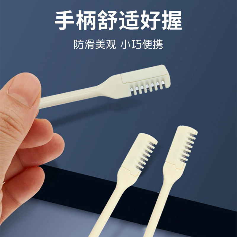 Picture of Nose Hair Cleaner 3Pcs Double Head Nose Hair Trimer