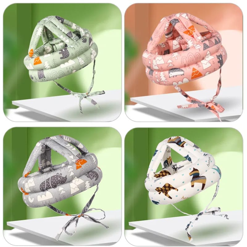 Picture of Baby Head Protector - Baby Helmet for Crawling Walking Running - No Bumps and Soft Cushion - Adjustable Protective Cap Infant Baby Safety Headguard - Toddler Helmets 6-12 Months 1-2 Years Old